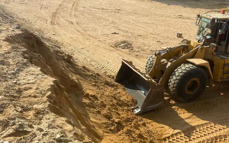 A275 بيت الوطن اعمال الحفر نوفمبر 2025 1