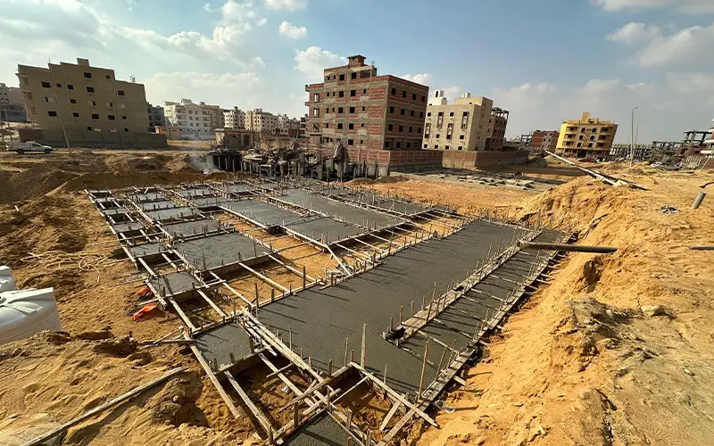 تابع مشروعك بيت الوطن A275 صب القواعد ديسمبر 2025