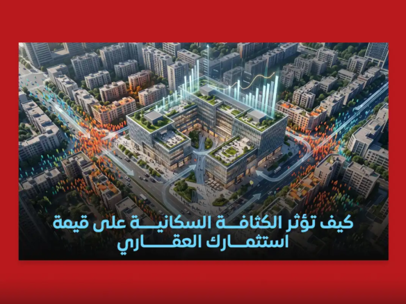 الكثافة السكانية والاستثمار العقاري