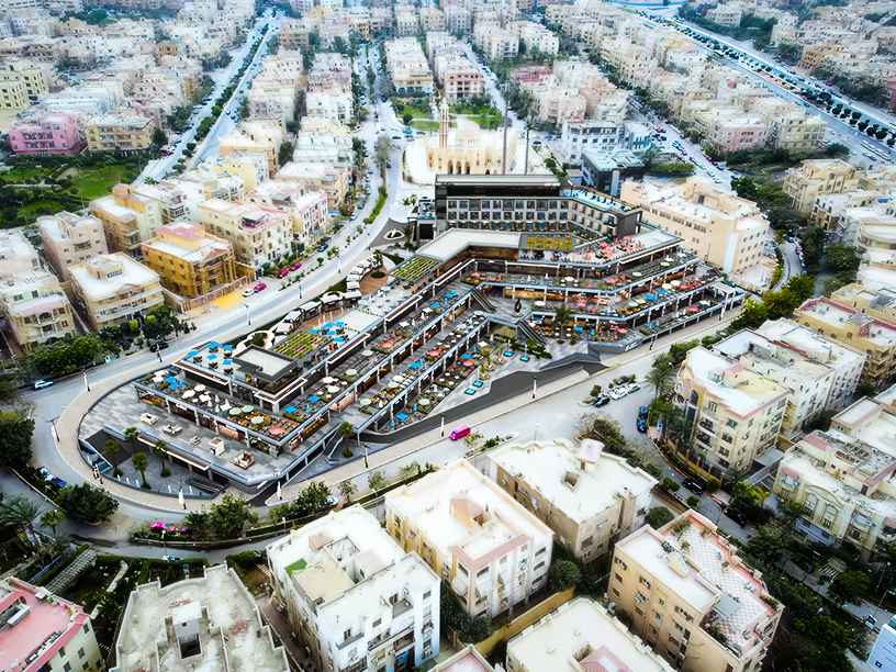 مشروع Ladera Hub مول تجاري في شارع التسعين الجنوبي