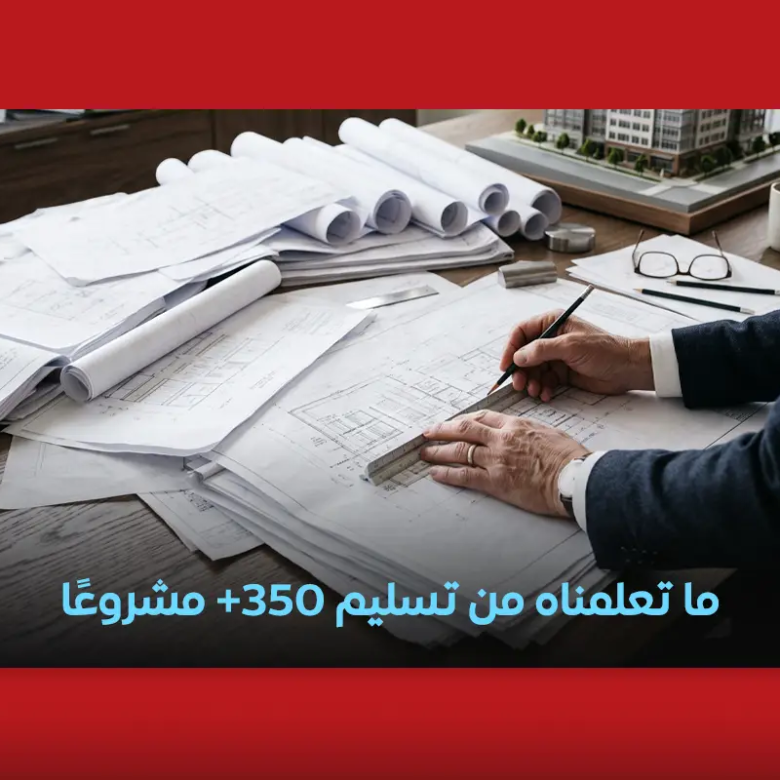 ما تعلمناه من تسليم 350+ مشروعًا | شركة البستاني للتطوير العقاري